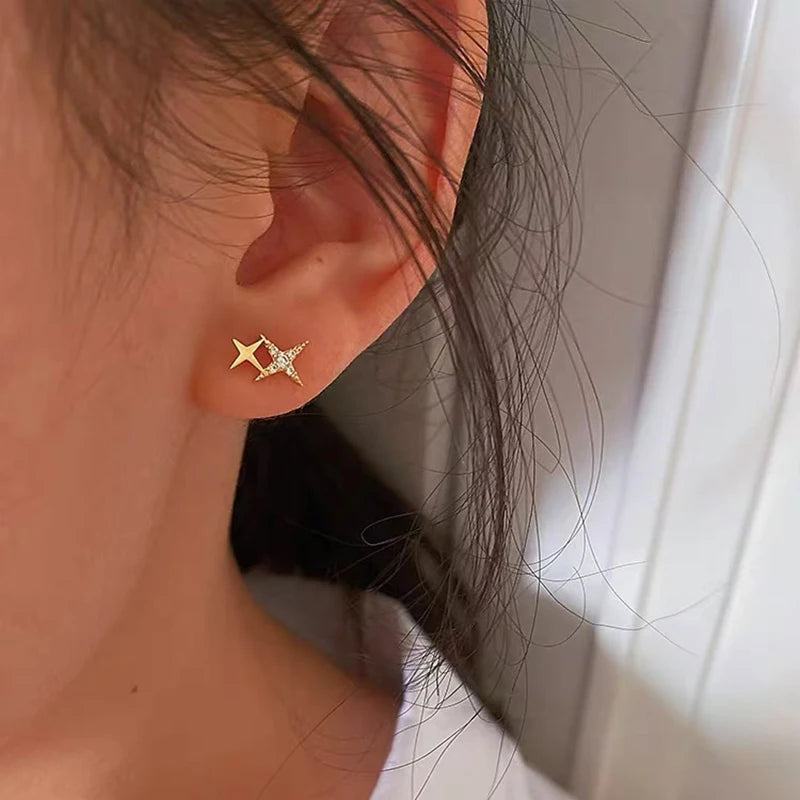 Star Stud Earrings