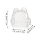 Doll Storage Case Travel Bag Plush Dolls Mini Pouch Transparent Women Bag Storage Organizer Waterproof Bag Cute Tote Bag