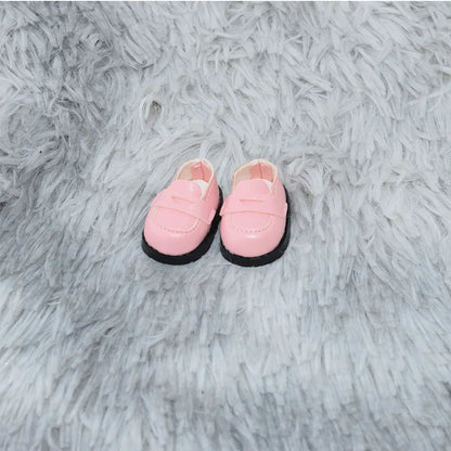Cute LABUBU 17cm cotton doll shoes, toy leather shoes, casual sports shoes, doll accessories, LABUBU clothing