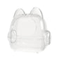 Doll Storage Case Travel Bag Plush Dolls Mini Pouch Transparent Women Bag Storage Organizer Waterproof Bag Cute Tote Bag