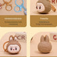 Labubu Keychain Students Schoolbag Pendant Backbag Ornament Hanging Decoration Car Key Chain Gifts Doll Decoration Accessories