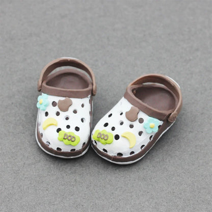 For LABUBU 3.0 Slipper Shoes Suitable for 17cm Cotton Dolls Shoes Boots Toys Casual Sports Shoes Dolls Accessories DIY Doll Toys