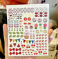 Macaroon Have A Seat  Labubu  Eye Sticker 17cm Labubu V1v2 Modified Doll Material Facial Makeup Sticker