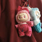 Labubu Doll Clothes Big Into Energy Clothing Replacement Summer Overalls with Straw Hat and Belt Set for Ropa Labubu