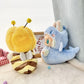 Cute Cartoon Green Dinosaur Outfit for Labubu Plush Clothes Fashion Shark Macaron Korea Style Clothes for Labbubu Accessories