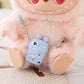 Doll Cartoon-style camera phone Bag for labubu crybaby 10cm 15cm cotton exo plush doll accessories