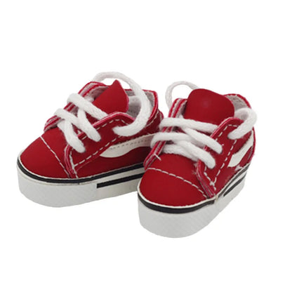 1/6 Doll Labubu Leather Shoes Suitable for 30cm Cotton Doll Dolls Toys Casual Sports Shoes