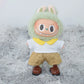 Cute LABUBU 17cm cotton doll shoes, toy leather shoes, casual sports shoes, doll accessories, LABUBU clothing