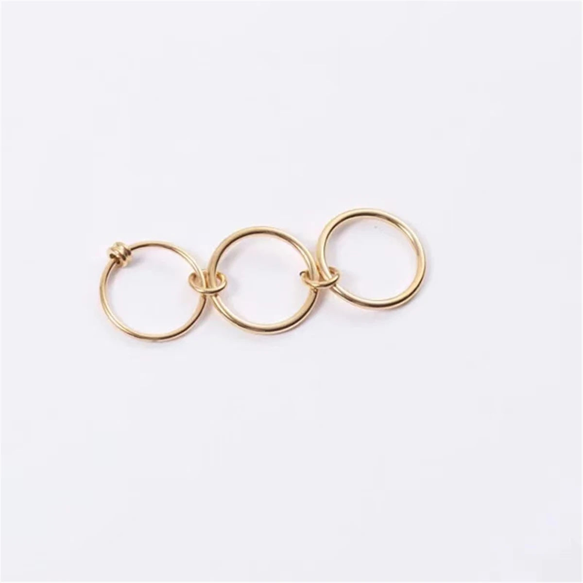 Gold Plated Multi-Layer Rings: Women's Gift