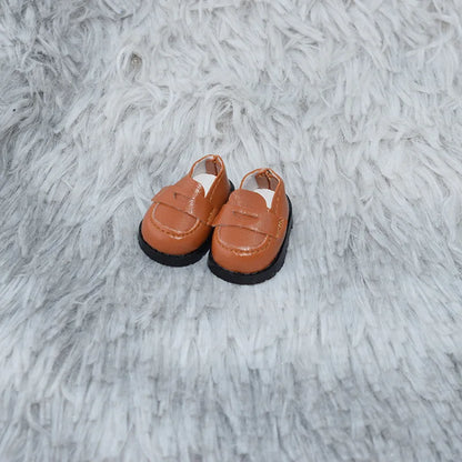 Cute LABUBU 17cm cotton doll shoes, toy leather shoes, casual sports shoes, doll accessories, LABUBU clothing