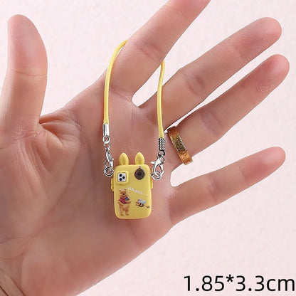 Dollhouse miniature crossbody bag cup guitar for Labubu doll and 15cm plush doll accessories