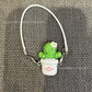 Ropa Labubu Doll Big Into Energy Summer Overalls Straw Hat Doll Clothes Set with Belt Decoration