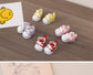 Labubu Shoes V1 V2 Doll Key Chain Accessories Toy Leather Shoes Canvas Shoe Decoration Doll Accessory Ornament Delicate Shoes