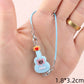 Dollhouse miniature crossbody bag cup guitar for Labubu doll and 15cm plush doll accessories