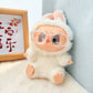LABUBU 17cm Doll 6.5cm Transparent Glasses Stylish Sunglasses for 1/8 -1/4 BJD Doll Accessories