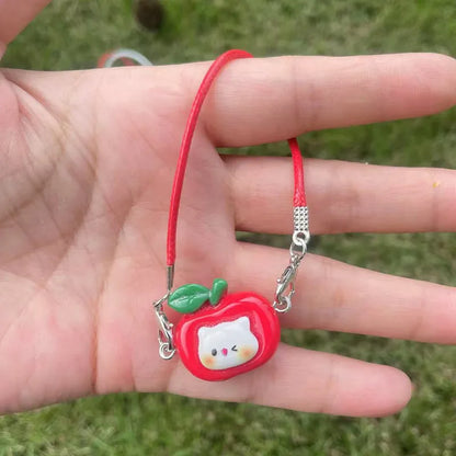 Doll Cartoon-style camera phone Bag for labubu crybaby 10cm 15cm cotton exo plush doll accessories