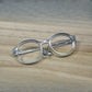 LABUBU 17cm Doll 6.5cm Transparent Glasses Stylish Sunglasses for 1/8 -1/4 BJD Doll Accessories