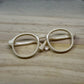 LABUBU 17cm Doll 6.5cm Transparent Glasses Stylish Sunglasses for 1/8 -1/4 BJD Doll Accessories