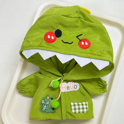 Collection Of Raincoats For Ropa Labubu Doll Clothes Exquisite Design Trendy Outfit Matching Rain Boots