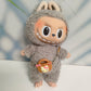 Doll Cartoon-style camera phone Bag for labubu crybaby 10cm 15cm cotton exo plush doll accessories