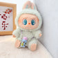 Cute Cartoon Green Dinosaur Outfit for Labubu Plush Clothes Fashion Shark Macaron Korea Style Clothes for Labbubu Accessories