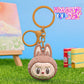 Labubu Keychain Students Schoolbag Pendant Backbag Ornament Hanging Decoration Car Key Chain Gifts Doll Decoration Accessories