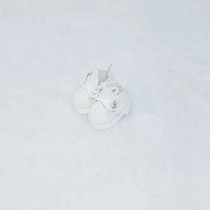 Cute LABUBU 17cm cotton doll shoes, toy leather shoes, casual sports shoes, doll accessories, LABUBU clothing
