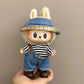 17cm Lbb Plush Doll Clothes Set Hairband T-shirt Pants Bag for 15cm Cotton Doll Dress Up Accessories DIY Toys Birthday gift