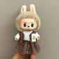 Labubu Baby Clothes 17cm Labubu Clothes Blind Box Doll Skirt Set Cute Dress Up Toy Festival Gift Birthday Gift Cute Party Gift