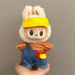 17cm Lbb Plush Doll Clothes Set Hairband T-shirt Pants Bag for 15cm Cotton Doll Dress Up Accessories DIY Toys Birthday gift