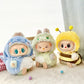 Cute Cartoon Green Dinosaur Outfit for Labubu Plush Clothes Fashion Shark Macaron Korea Style Clothes for Labbubu Accessories