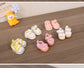 Labubu Shoes V1 V2 Doll Key Chain Accessories Toy Leather Shoes Canvas Shoe Decoration Doll Accessory Ornament Delicate Shoes
