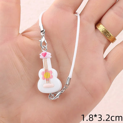 Dollhouse miniature crossbody bag cup guitar for Labubu doll and 15cm plush doll accessories