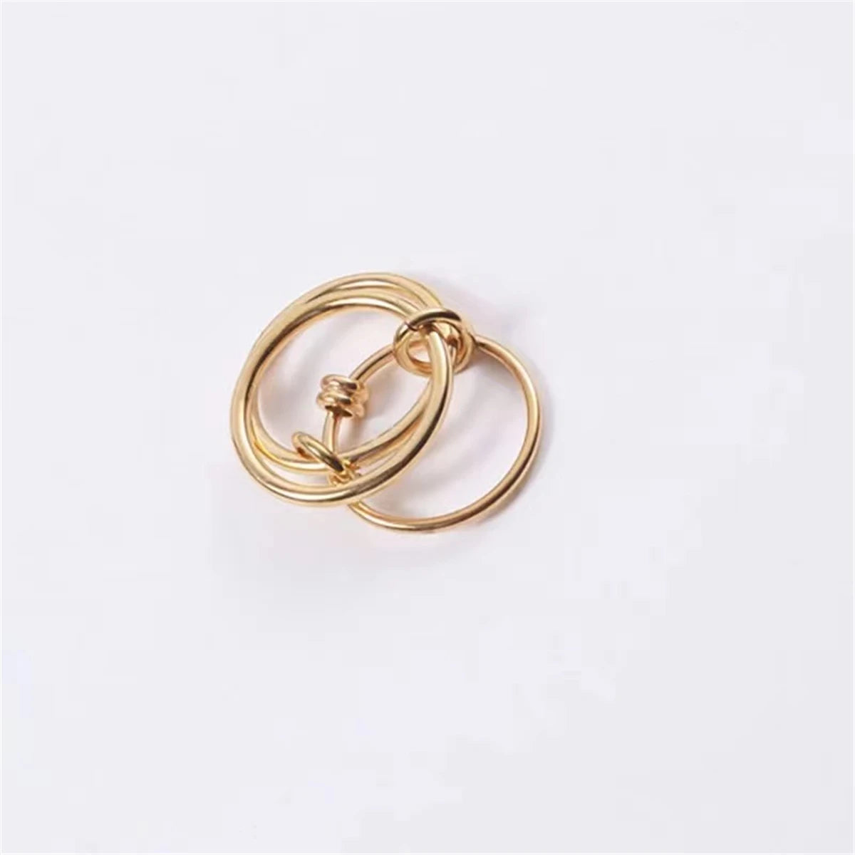 Gold Plated Multi-Layer Rings: Women's Gift