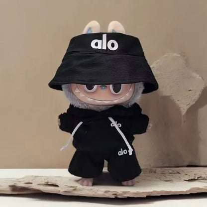 Labubu Clothes Doll Clothing Fashion Overalls, V1 V2 V3 Doll Clothing Accessories, Labubu Clothes Designer,15/17cm Doll Toy