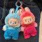 For 15-17cm Ropa 3.0 Labubu and 10cm cotton doll top Shirt candy overalls rain boots bucket hat Outfit Accessories Clothing