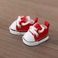 Labubu Shoes V1 V2 Doll Key Chain Accessories Toy Leather Shoes Canvas Shoe Decoration Doll Accessory Ornament Delicate Shoes