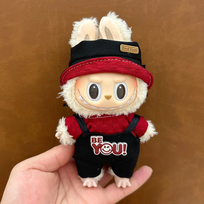 Labubu Baby Clothes 17cm Labubu Clothes Blind Box Doll Skirt Set Cute Dress Up Toy Festival Gift Birthday Gift Cute Party Gift