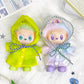 Collection Of Raincoats For Ropa Labubu Doll Clothes Exquisite Design Trendy Outfit Matching Rain Boots