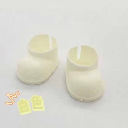 For 17cm Labubu V1 Shoes Suitable for 10/15 Cotton Dolls Outfit Boots Toys Casual Sports Rain Shoes Dolls Accessories Custom