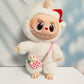 Doll Cartoon-style camera phone Bag for labubu crybaby 10cm 15cm cotton exo plush doll accessories
