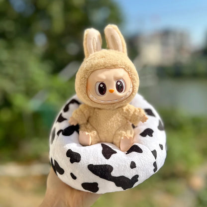 15/17cm Labubu Doll Swing Simple Outdoor Toy for Vinyl Dolls Playground Accessories