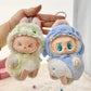 Cute Cartoon Green Dinosaur Outfit for Labubu Plush Clothes Fashion Shark Macaron Korea Style Clothes for Labbubu Accessories