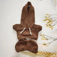 For 3rd Gen 17cm Labubu Trend Clothes Pendant Sitting Party Graffiti Strap Pants Hat Labubu Retro Clothes