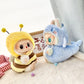 Cute Cartoon Green Dinosaur Outfit for Labubu Plush Clothes Fashion Shark Macaron Korea Style Clothes for Labbubu Accessories