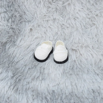 Cute LABUBU 17cm cotton doll shoes, toy leather shoes, casual sports shoes, doll accessories, LABUBU clothing