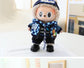 Labubu Shoes V1 V2 Doll Key Chain Accessories Toy Leather Shoes Canvas Shoe Decoration Doll Accessory Ornament Delicate Shoes