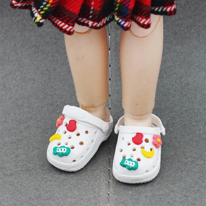 For LABUBU 3.0 Slipper Shoes Suitable for 17cm Cotton Dolls Shoes Boots Toys Casual Sports Shoes Dolls Accessories DIY Doll Toys