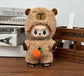 For 3rd Gen 17cm Labubu Trend Clothes Pendant Sitting Party Graffiti Strap Pants Hat Labubu Retro Clothes