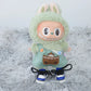 Cute LABUBU 17cm cotton doll shoes, toy leather shoes, casual sports shoes, doll accessories, LABUBU clothing